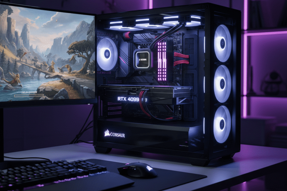 High-End Gaming PC Build for 4K 3 4k gaming pc build