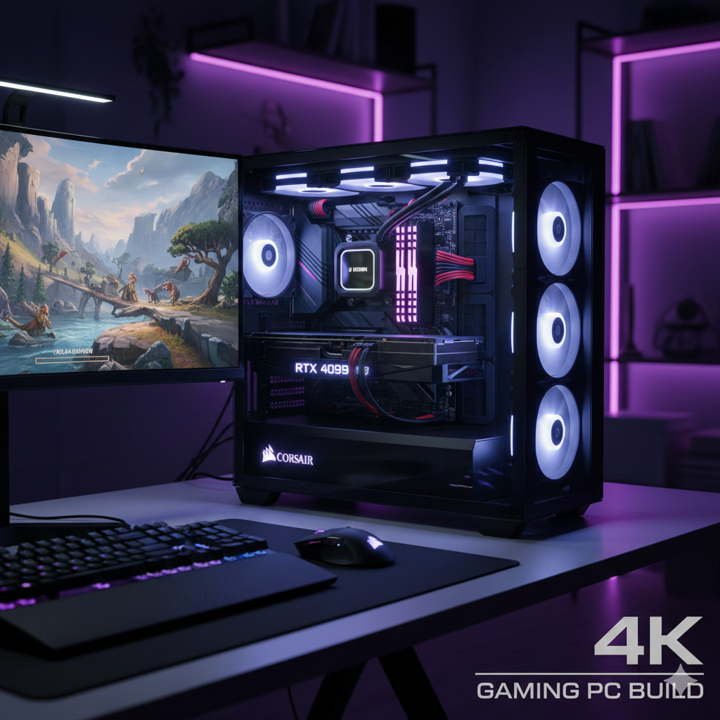High-End Gaming PC Build for 4K 1 4k gaming pc build