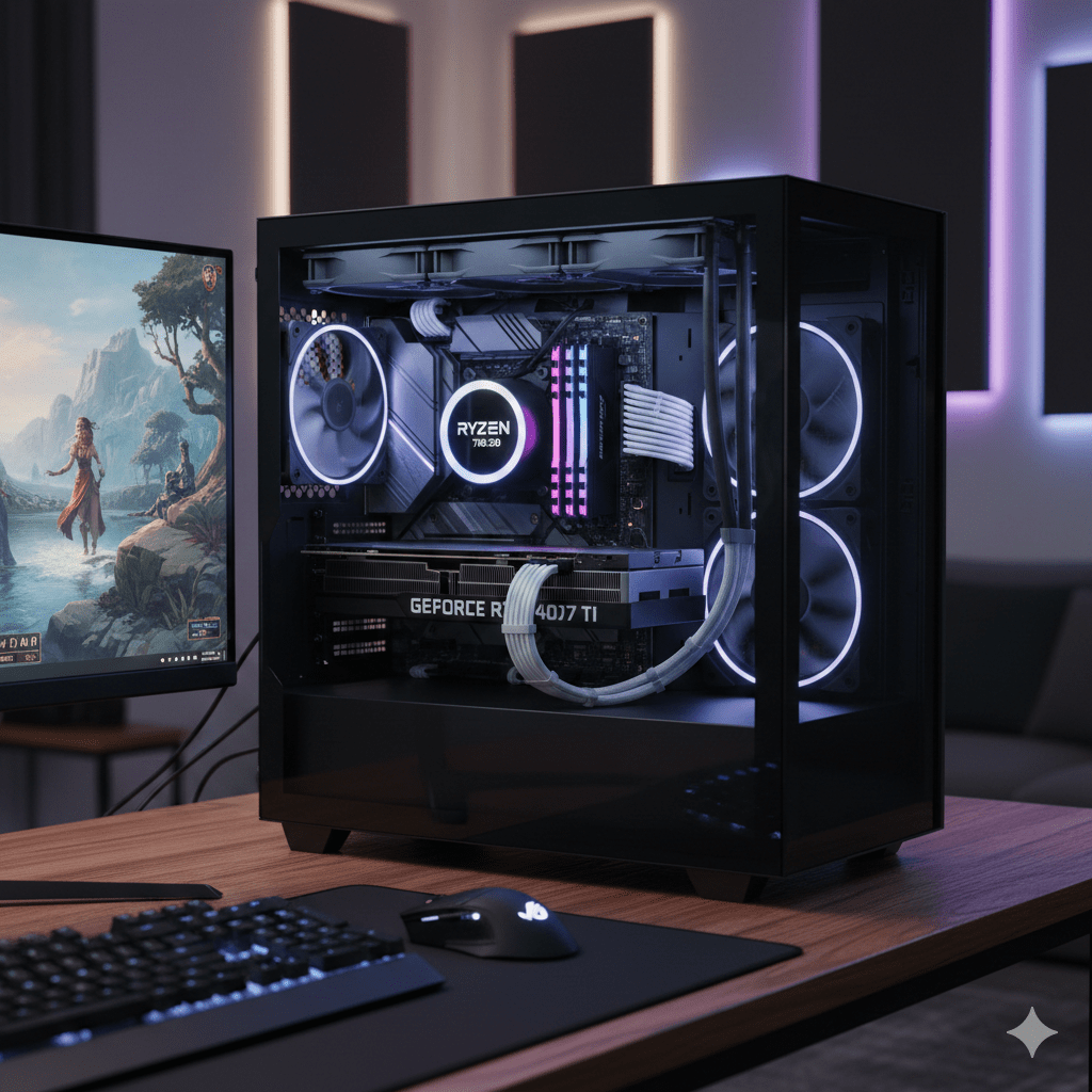 Mid-Range Gaming PC Build for 1440p (1440p Gaming PC Build) 1 1440p gaming pc build